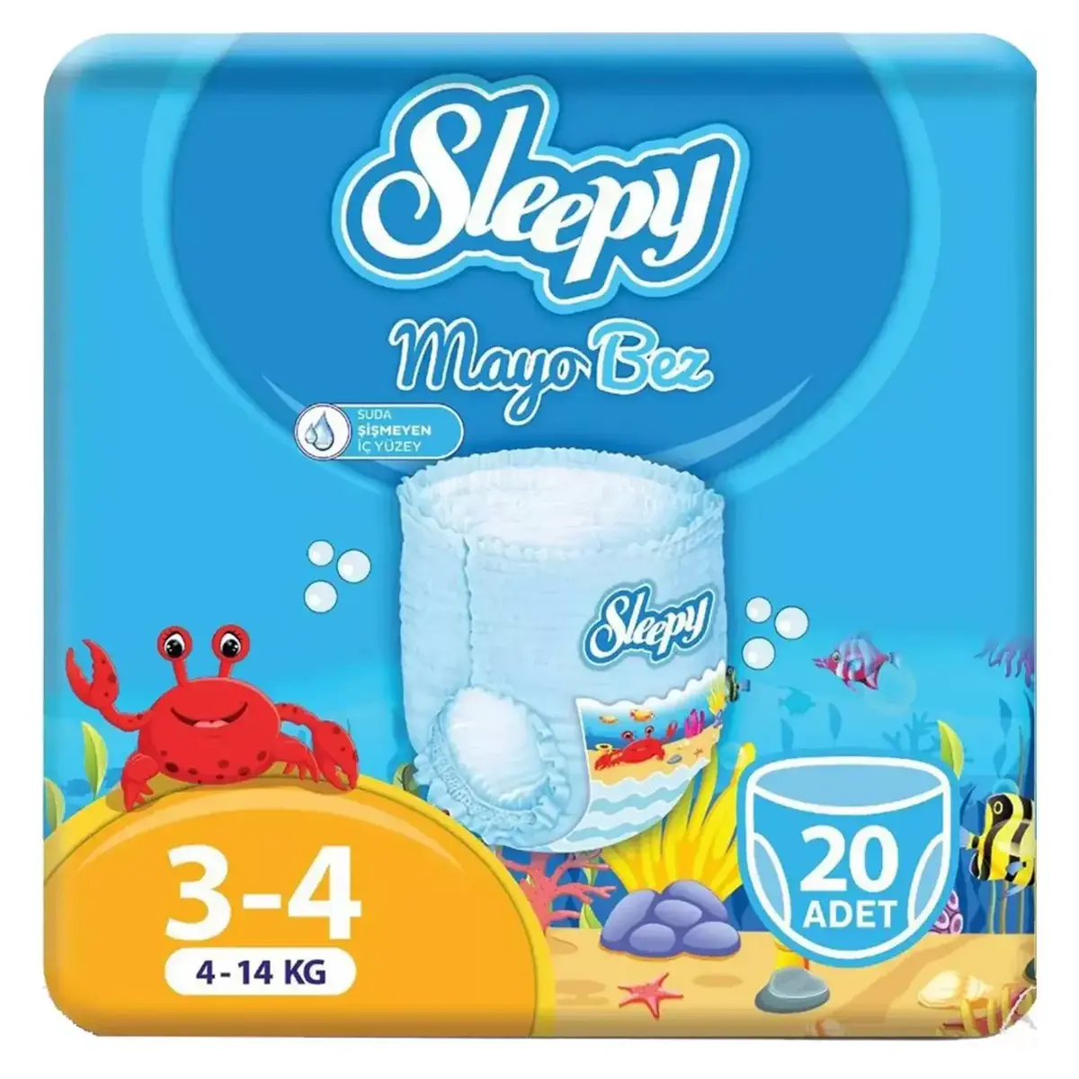 Sleepy Mayo Külot Bebek Bezi 4 Beden Maxi 4 - 14 kg 20li