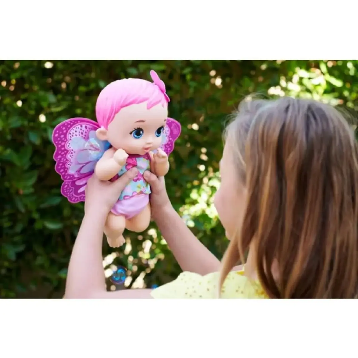 My Garden Baby Kelebek Bebeğimin Bakım Zamanı Pembe Saçlı Bebek