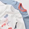 Bibaby Organik Tulum Takımı Tüllü Wild Flowers Spring Blue