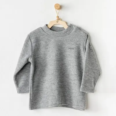 Andy Wawa Sweatshirt Basic Gri Melanj