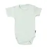 Bebe Fleur Body Kısa Kol İnterlok Çocuk Beyaz