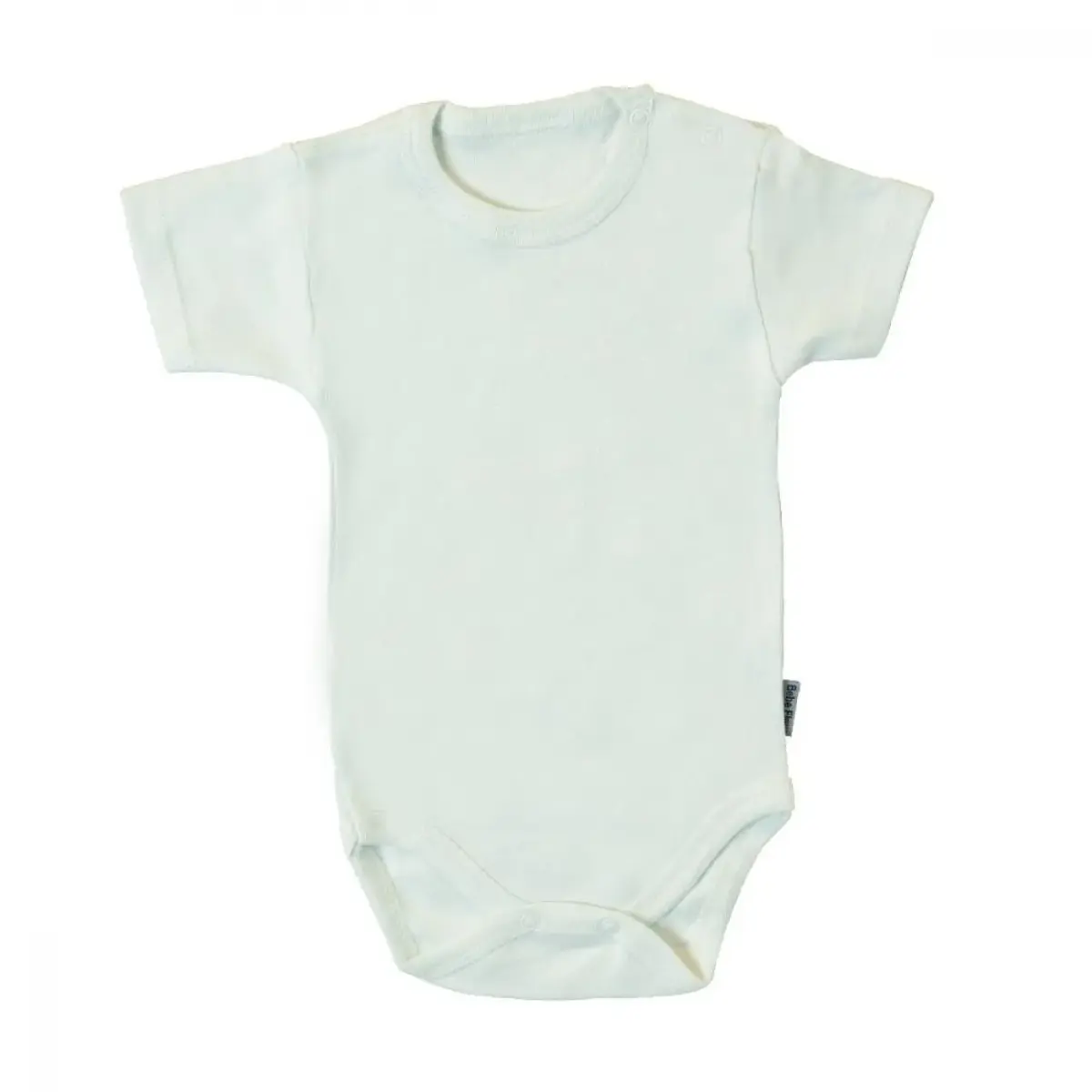 Bebe Fleur Body Kısa Kol İnterlok Çocuk Beyaz