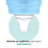 Mamajoo Kulplu Akıtmaz Eğitici Bardak 270 ml&Anti-Kolik Uç Powder Blue