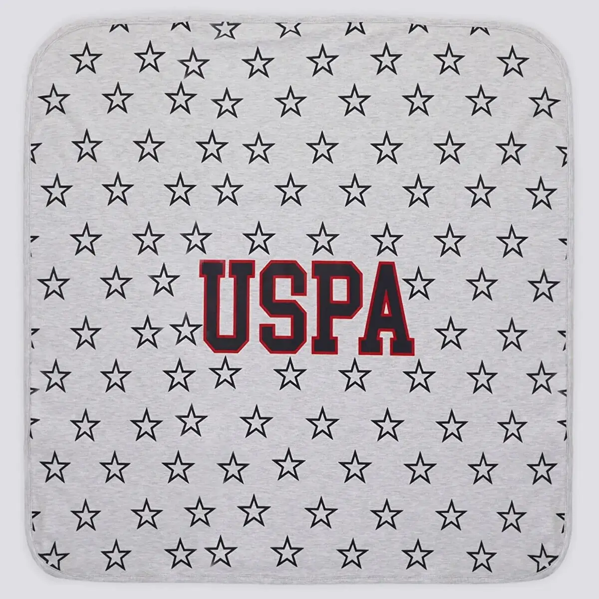 U.S. Polo Battaniye Gri Melanj