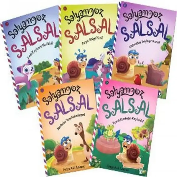 Salyangoz Salsal 2 Set 5 Kitap