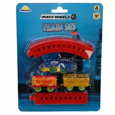 Sunman Mini Kurmalı Tren Set 11 Parça