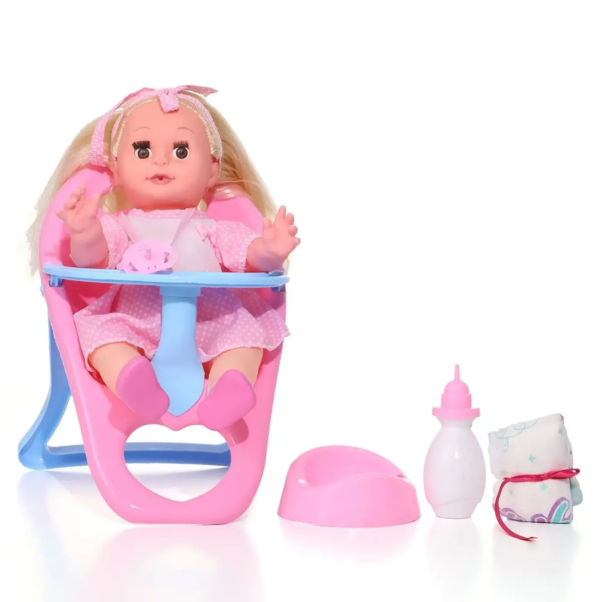 Roza Altını Islatan Bebek Mama Seti