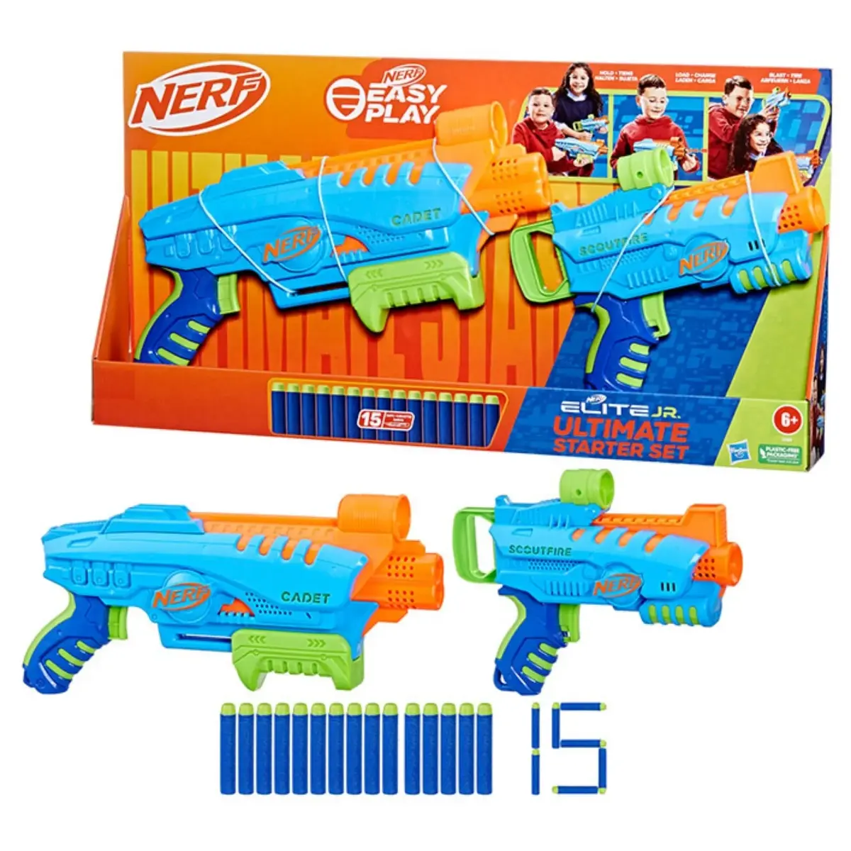Nerf Elite Jr Başlangıç Seti