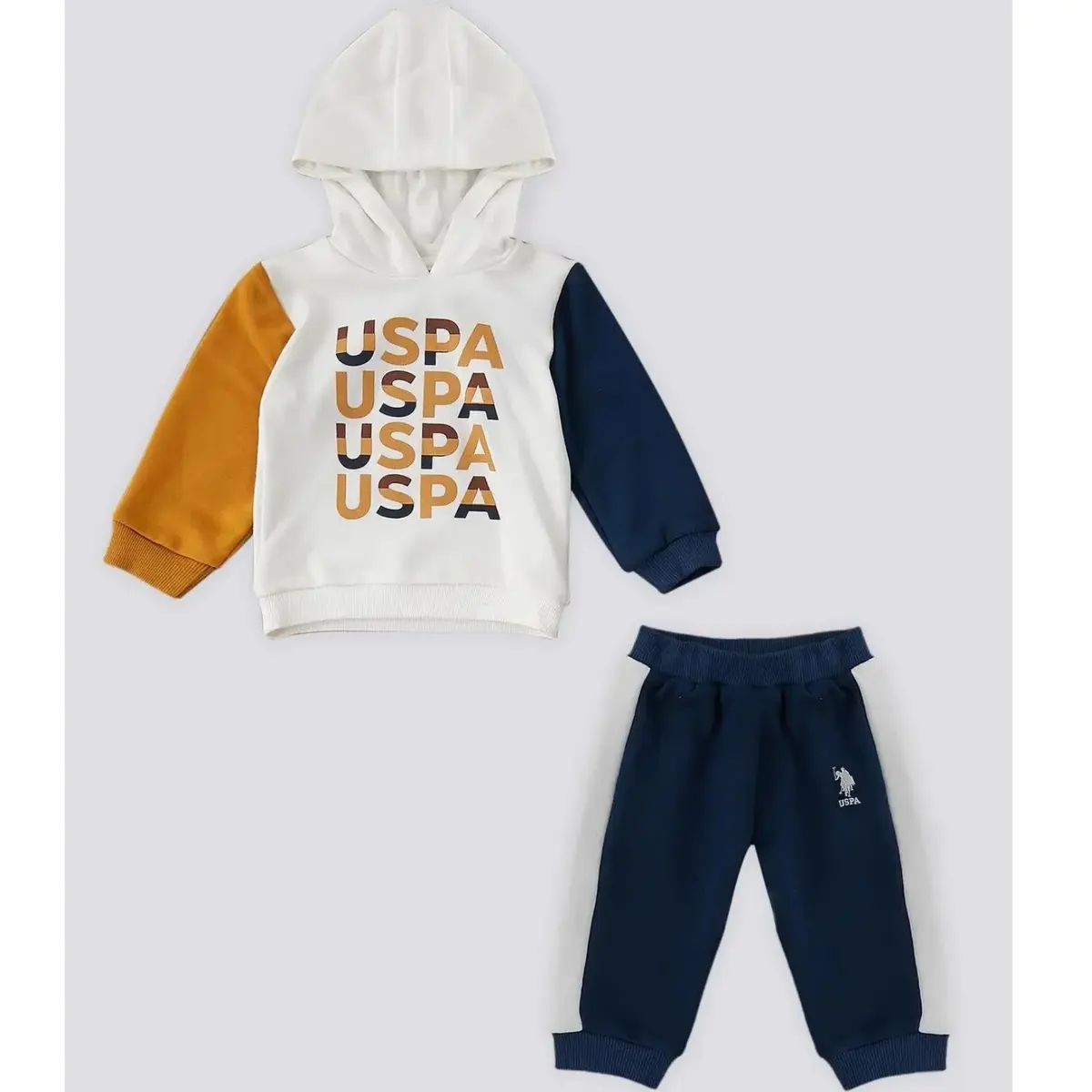 U.S Polo 2li Takım Krem