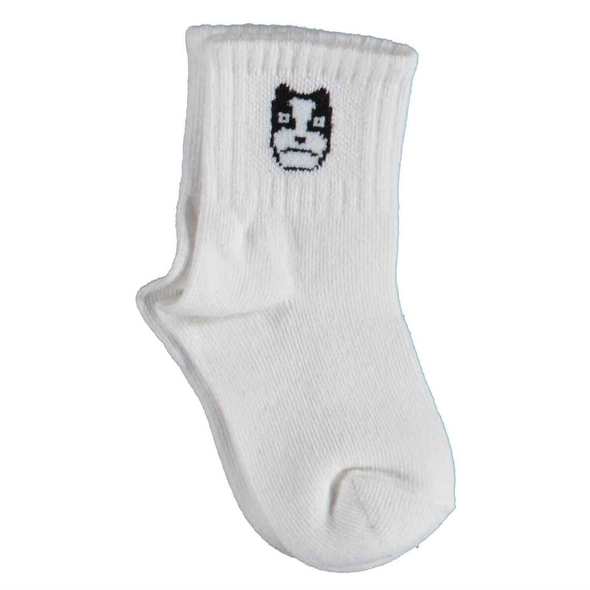 Bibaby Organik Çorap Soket New Animals Ekru