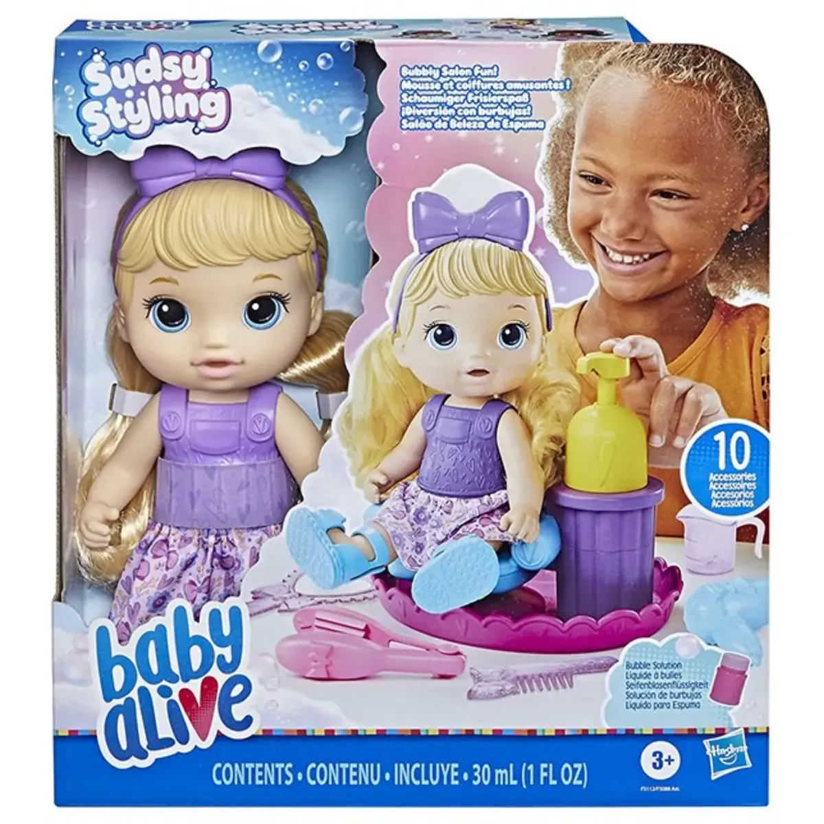 Baby Alive Köpüklü Saç Tasarımı Eğlencesi