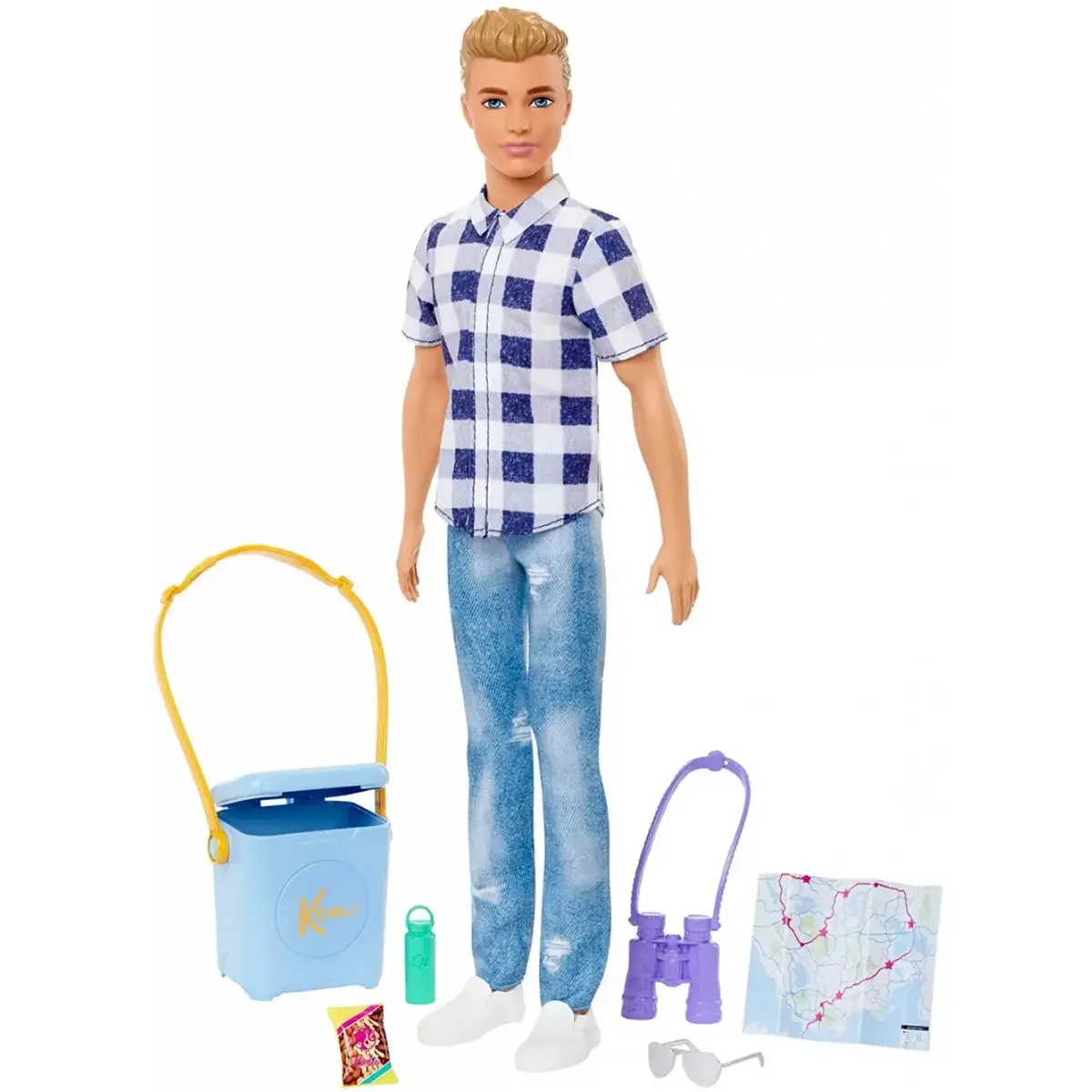 Barbie Ken Kampa Gidiyor Oyun Seti
