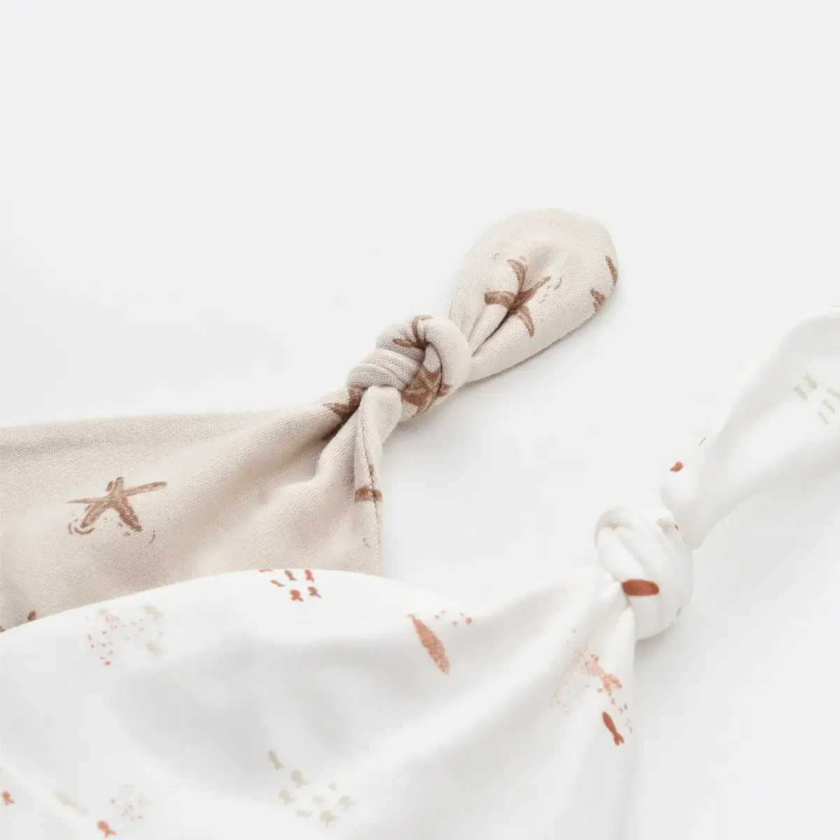 Bibaby Organik Şapka 2li Magic Starfish Latte