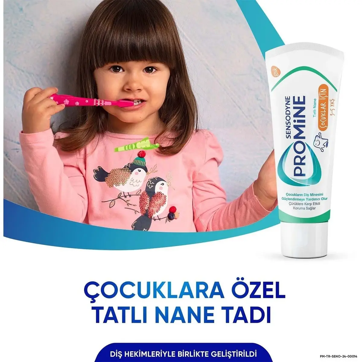Sensodyne Promine Çocuklar İçin Diş Macunu 3-5 Yaş 50 ml