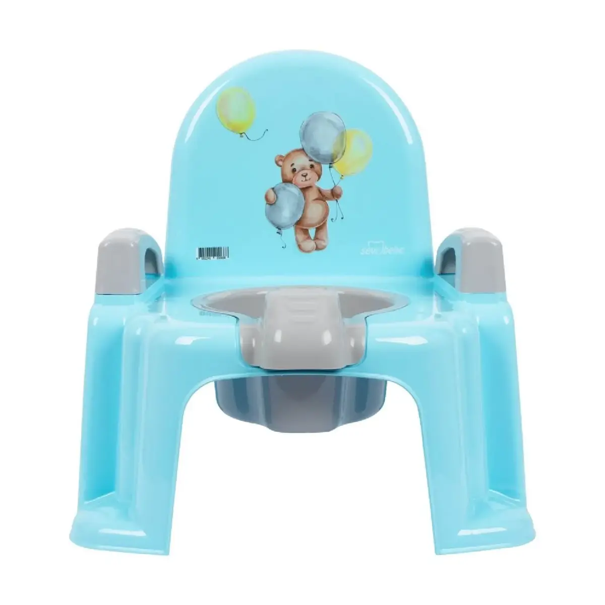 Sevi Bebe Sandalye Lazımlık Turkuaz Sevi Bebe Sandalye Lazımlık Turkuaz