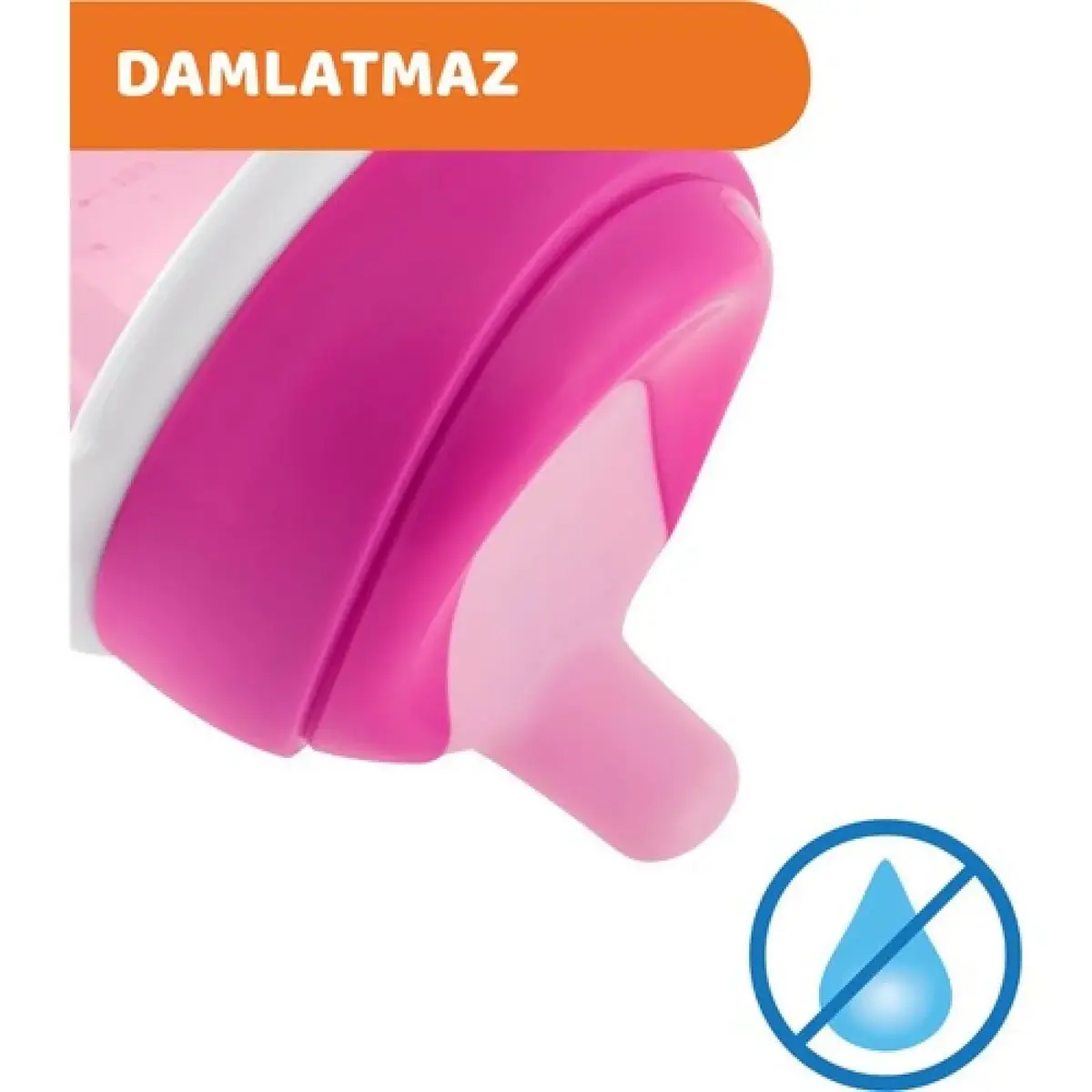 Chicco Yarı Yumuşak Uçlu Alıştırma Bardağı 6+ Ay Kız