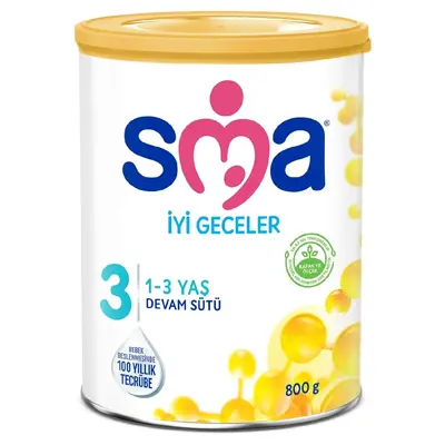 Sma İyi Geceler 3 Devam Sütü 800 gr 1-3 Yaş