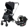 Duux Pro 360 Travel Sistem Bebek Arabası Black