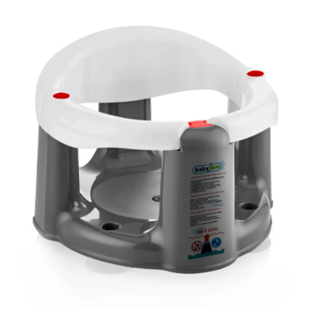 Babyjem Önden Açılır Bebek Banyo&Mama Oturağı Beyaz Babyjem Önden Açılır Bebek Banyo&Mama Oturağı Beyaz