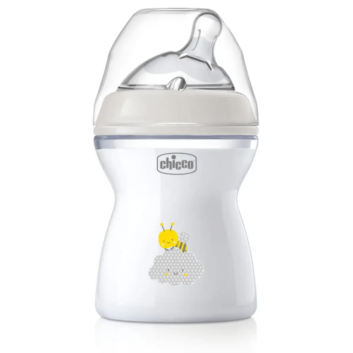 Chicco Natural Feeling Silikon Emzikli PP Biberon Desenli 250 ml 2+ Ay Yeni
