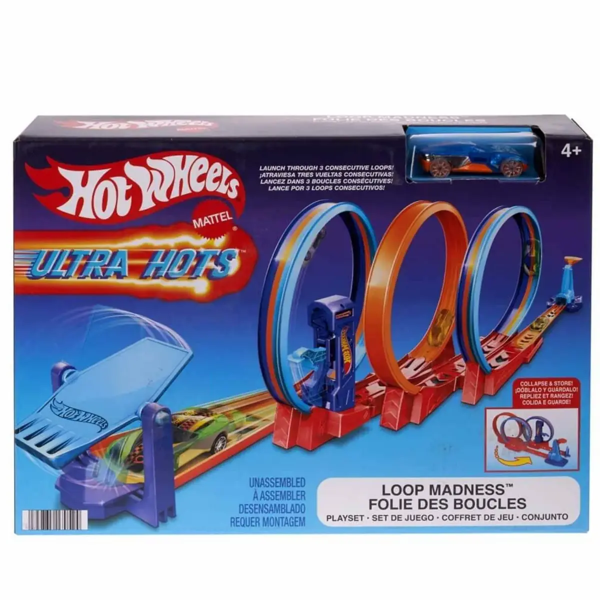 Hot Wheels Ultra Hots Çılgın Çember Yarışı Seti