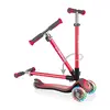 Globber Elite Deluxe Işıklı Scooter Kırmızı