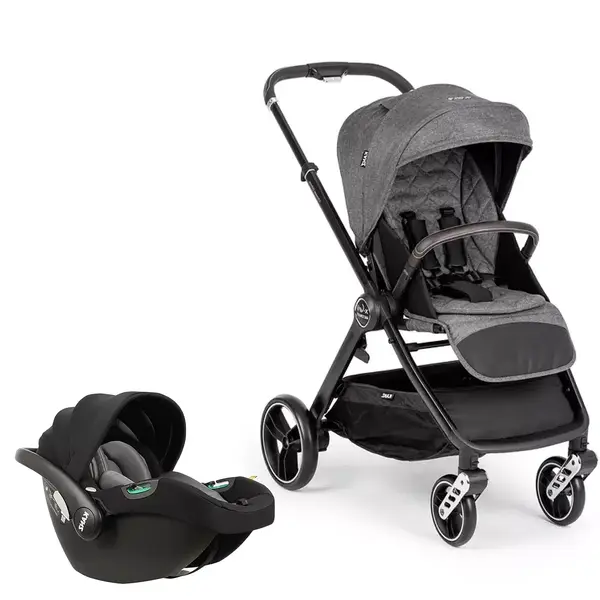 Kanz X-Go Ultimate Travel Sistem Bebek Arabası Silver Gri