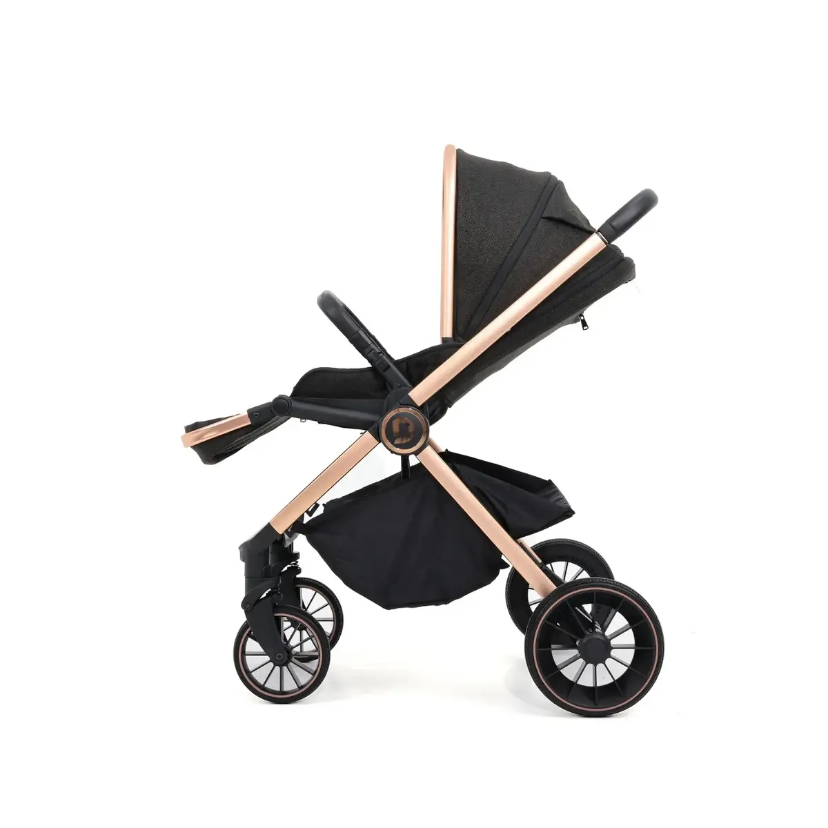Duux Pro Max Travel Sistem Bebek Arabası Black