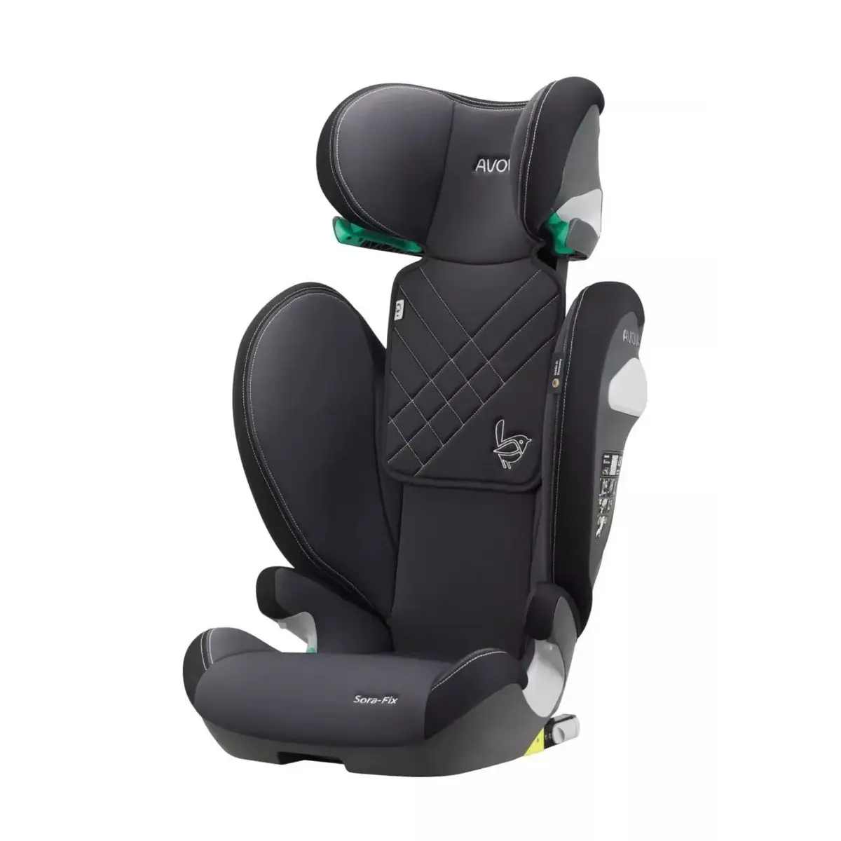 Avova Sora-Fix Oto Koltuğu 15-36 Kg Grey Black