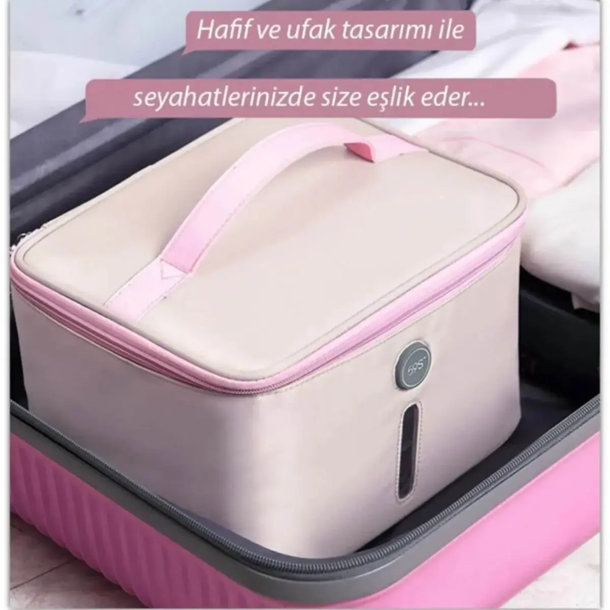 59S P26 Ultraviyole-C LED Çok Fonksiyonlu Sterilizasyon Çantası
