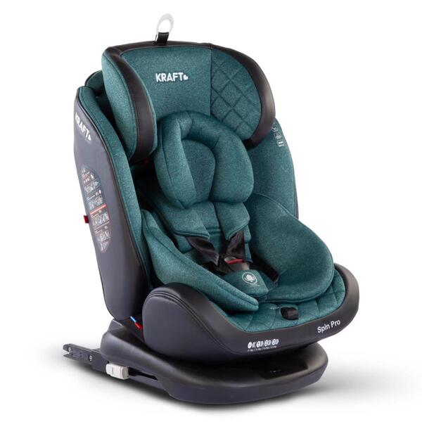 Kraft Spin Pro Oto Koltuğu 0-36 Kg Green