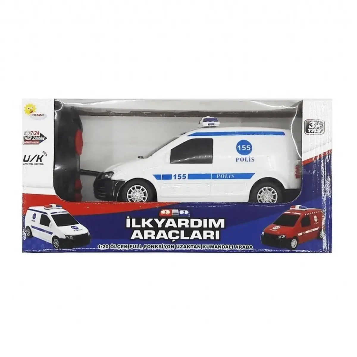 Uzaktan Kumandalı Ambulans 1/24