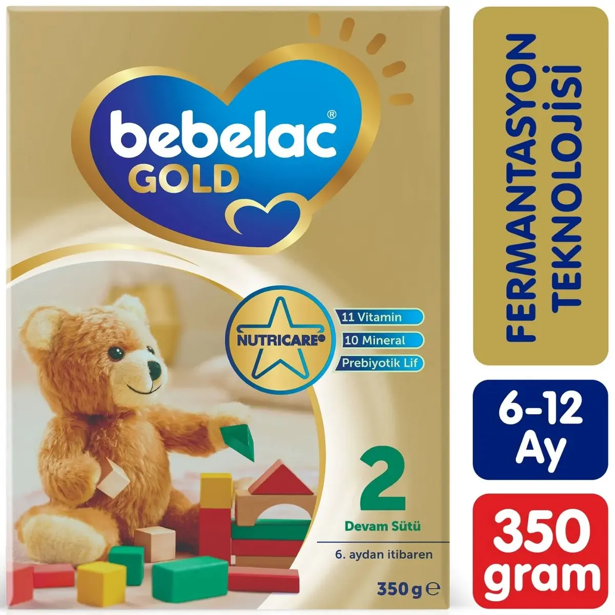 Bebelac Gold 2 Devam Sütü 350 gr 
