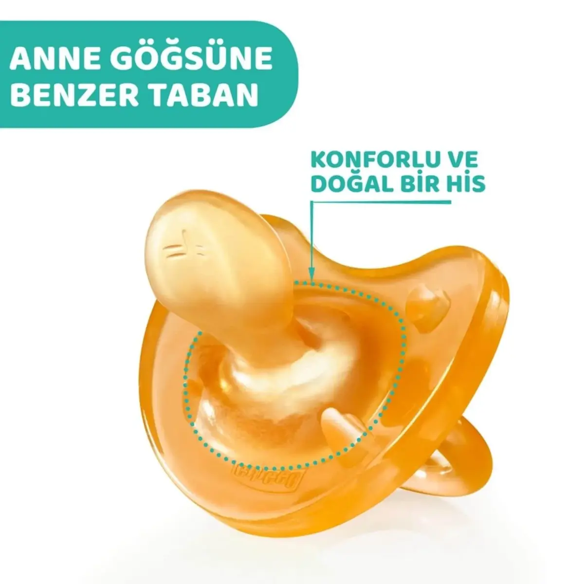 Chicco Physio Soft Kauçuk Emzik 6+ Ay