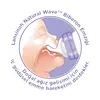 Lansinoh Natural Wave Silikon Biberon Emziği 2li Yavaş Akış