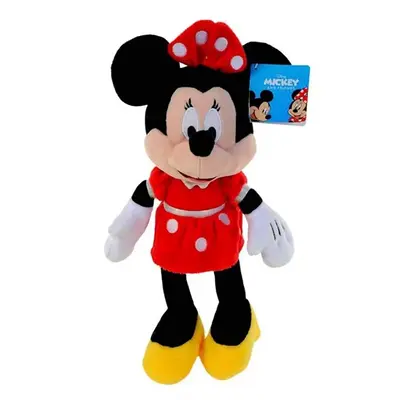 Minnie Kırmızı Elbiseli Peluş 30 cm