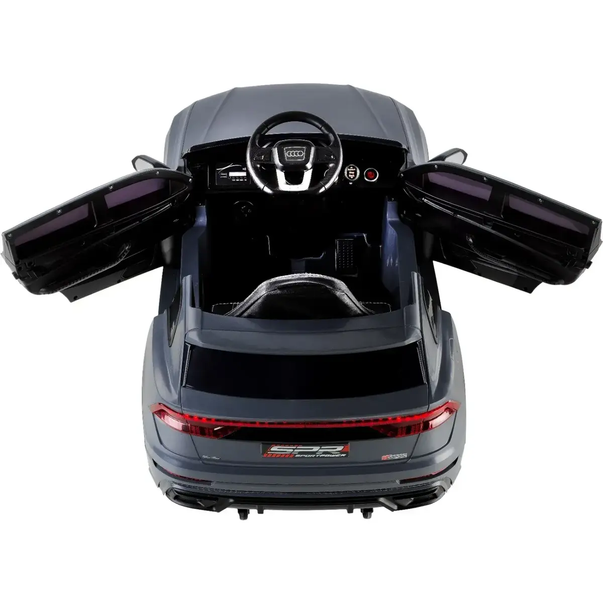 Babyhope 445-SP SportPower Akülü Araba 12 Volt Gri