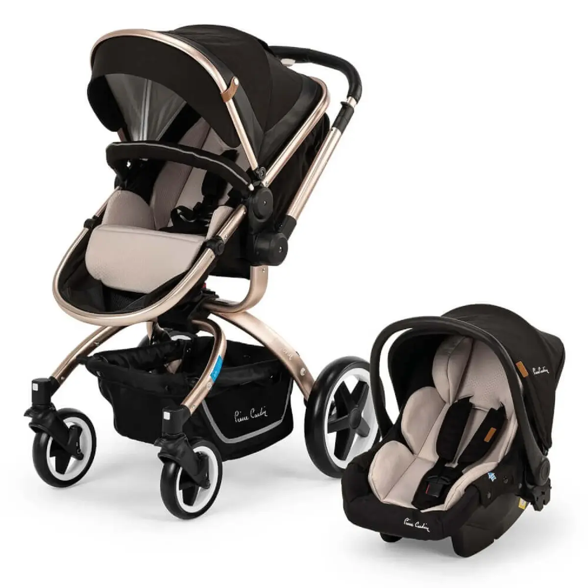 Pierre Cardin Legend Travel Sistem Bebek Arabası Siyah Pierre Cardin Legend Travel Sistem Bebek Arabası Siyah