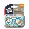 Tommee Tippee Moda Emzik 2li 6-18 Ay Erkek
