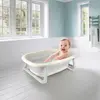 Dolu Nuve Çocuk Katlanabilir Küvet Bej