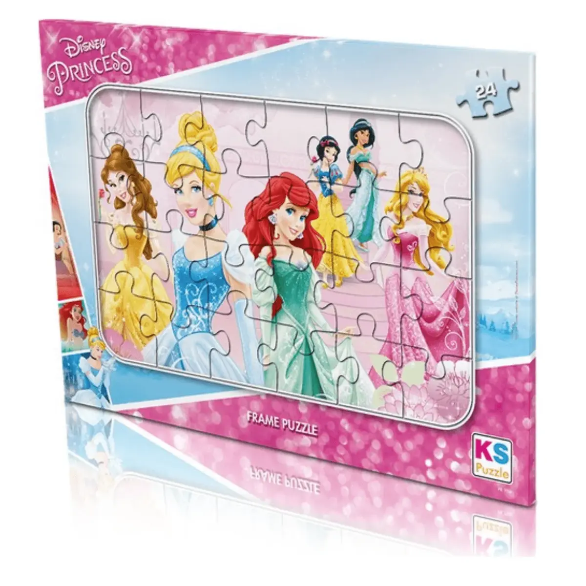 Princess Disney Frame Puzzle 24 Parça