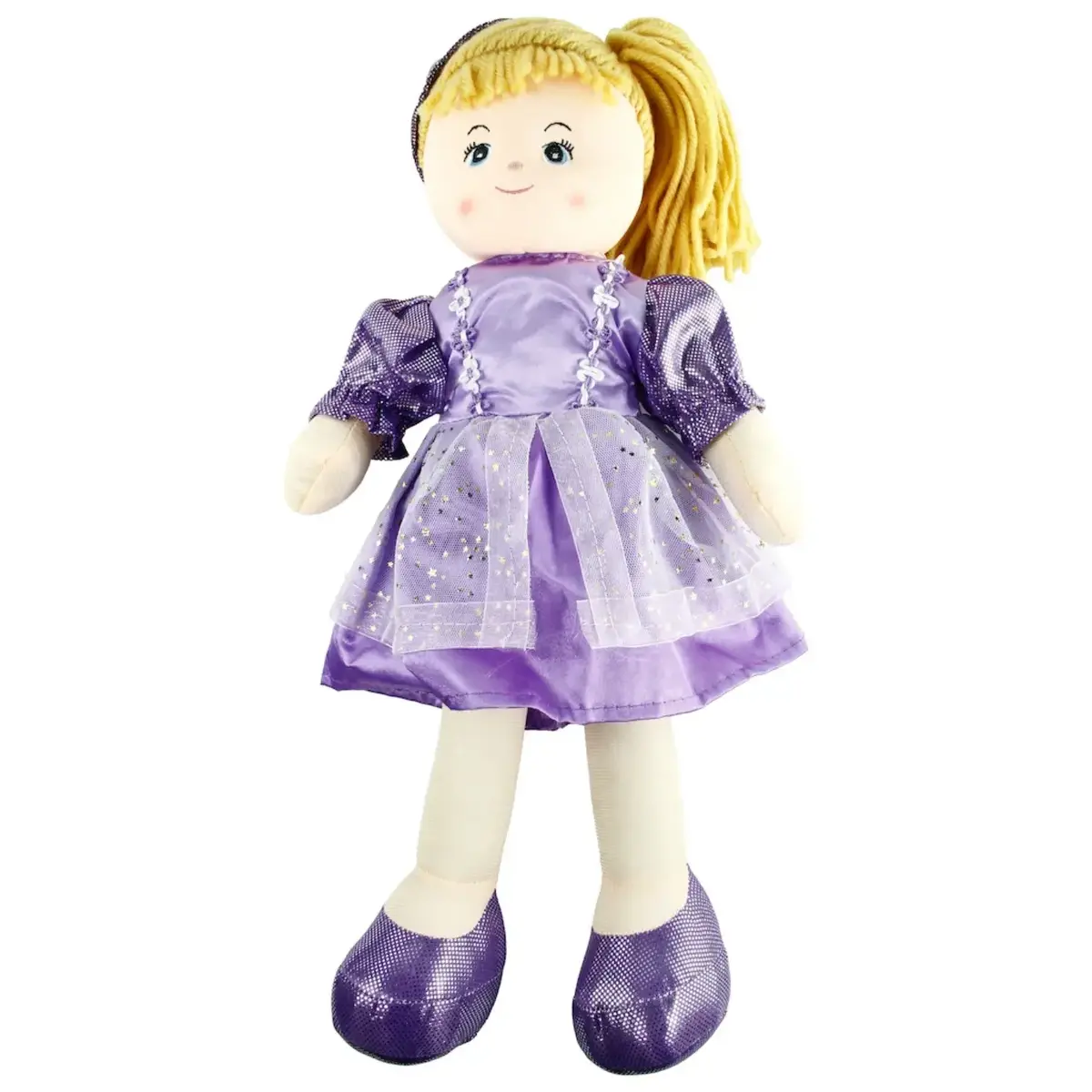 Vardem Parlak Elbiseli Bez Bebek 50 cm 