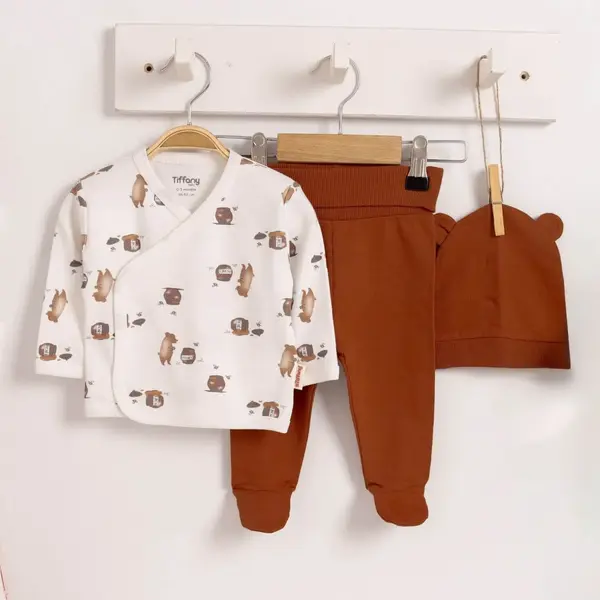 Tiffany Zıbın Takımı 3lü Happy Bear
