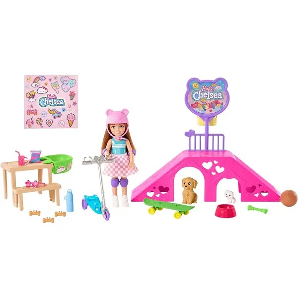 Barbie Chelsea Kaykay Parkı