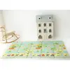 Coolmats Yeşil Parkur Katlanabilir Oyun Matı 200x130x1 cm 