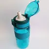 Uzspace Tritan Pipetli Suluk 600 ml Mavi