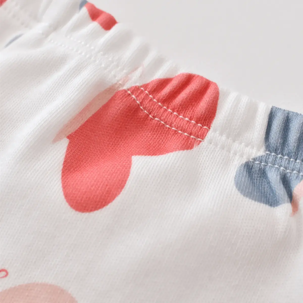 Bibaby Organik Zıbın Takımı 3lü Wild Flowers Coral
