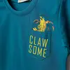 Bebolly 2li Takım Claw Some Baskılı Turkuaz