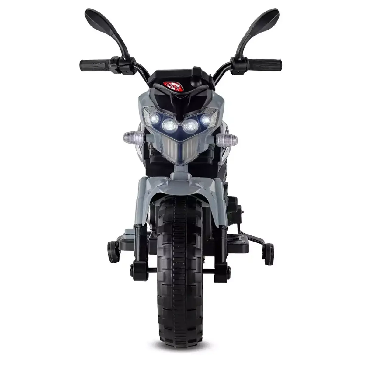 Babyhope 447 Motocross Akülü Motor 12v Gri