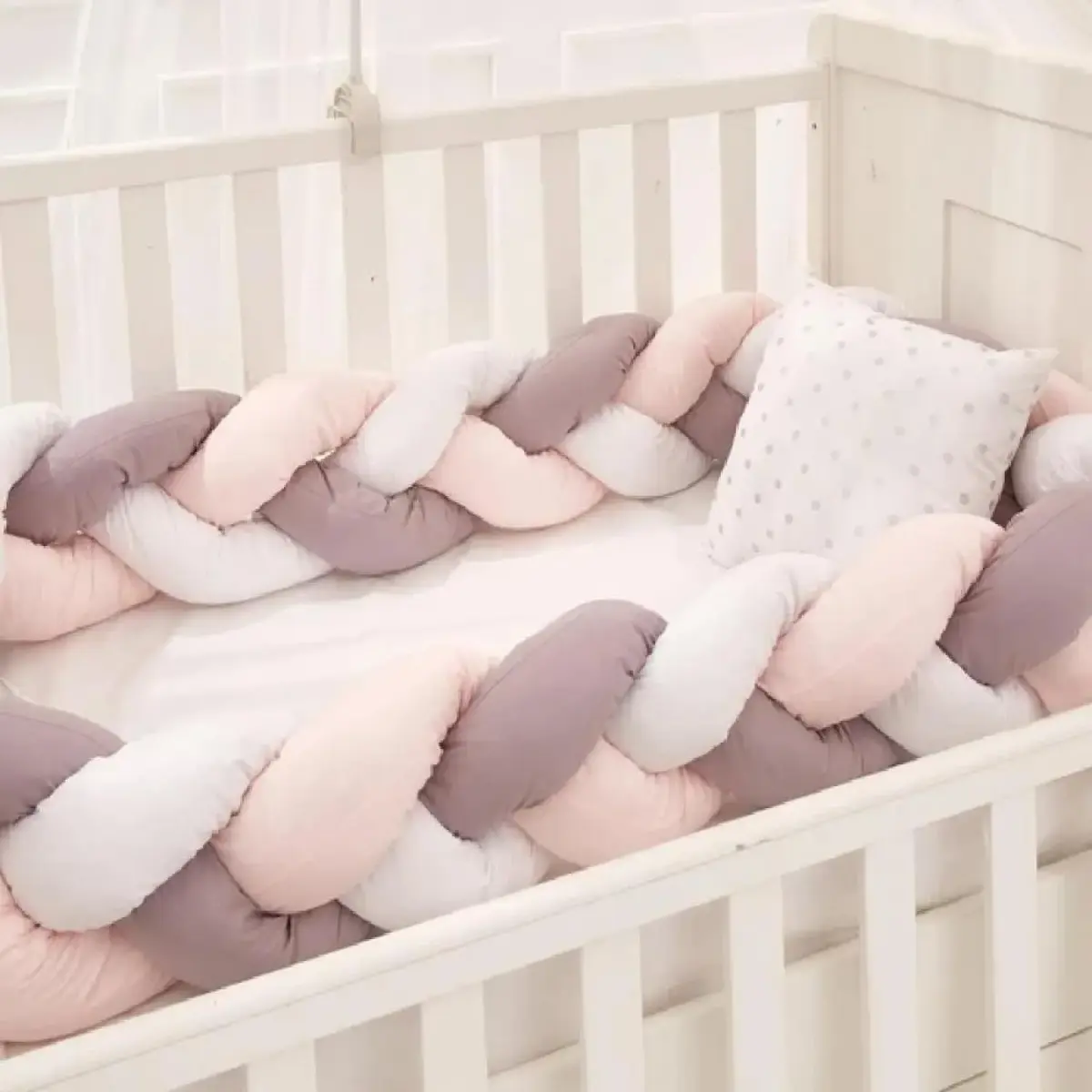 Momishop Montesori Örgü Kenar Koruma Seti 360 cm Pembe Momishop Montesori Örgü Kenar Koruma Seti 360 cm Pembe